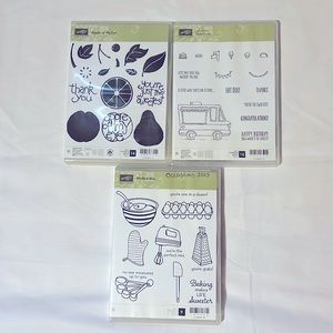 Stampin’ Up! Set of 3 Brand New Stamps